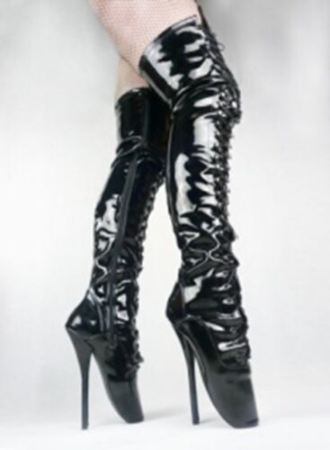 Cuissardes talons pvc - cuissardes,