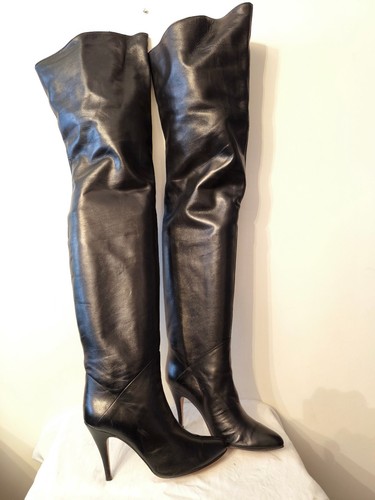 Bottes cuissardes noir - bottes,