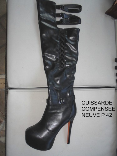 Cuissarde botte talon - a,