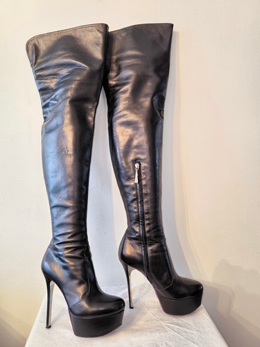 Bottes cuissardes noir - bottes,